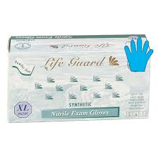LifeGuard Nitrile Gloves Box of 200