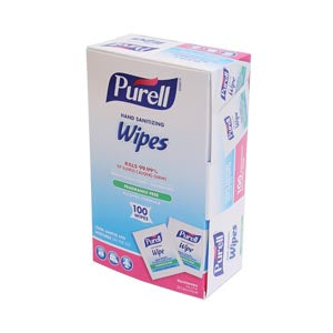 Purell Sanitizing Hand Wipes 100 per box