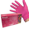 Blush PINK Nitrile Powder Free gloves 200/box