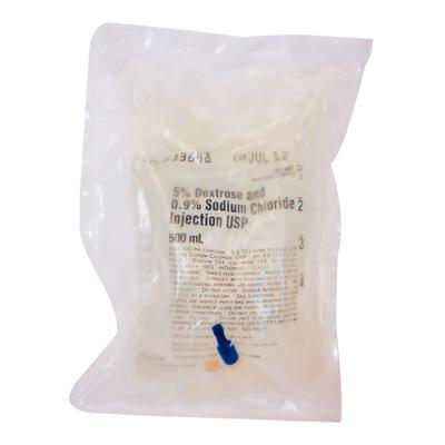 Sodium Chloride .9% Injection, USP 500 ML Pouch